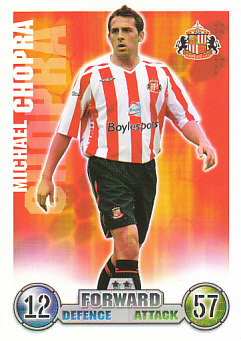 Michael Chopra Sunderland 2007/08 Topps Match Attax #272